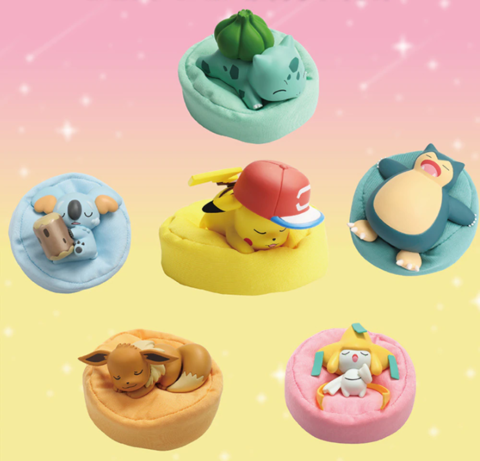 Sleeping Pokemon figure Sleeping Pokemon figure